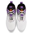 thumbnail image 6 of Ritualay Men Basketball High-Top Sneakers Basketball Shoes Wide Width Sneakers Lace-Up Breathable Running Shoes Outdoor Gym Sport Shoes White Purple 8.5, 6 of 6