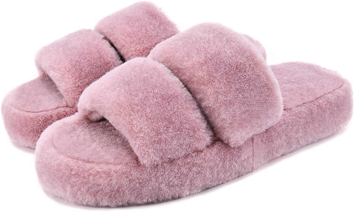 open toe house slippers for women