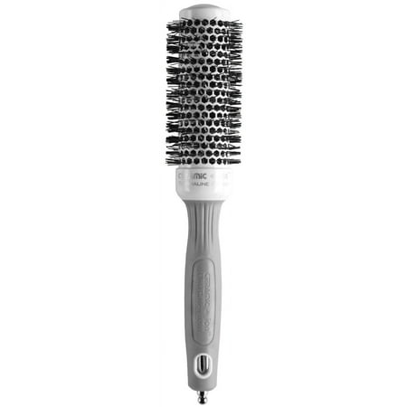 Olivia Garden Ceramic + Ion Round Thermal Hair Brush, 1.38" (Not Electrical)