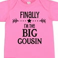 thumbnail image 4 of Inktastic Finally I'm the Big Cousin Boys or Girls Baby Bodysuit, 4 of 5