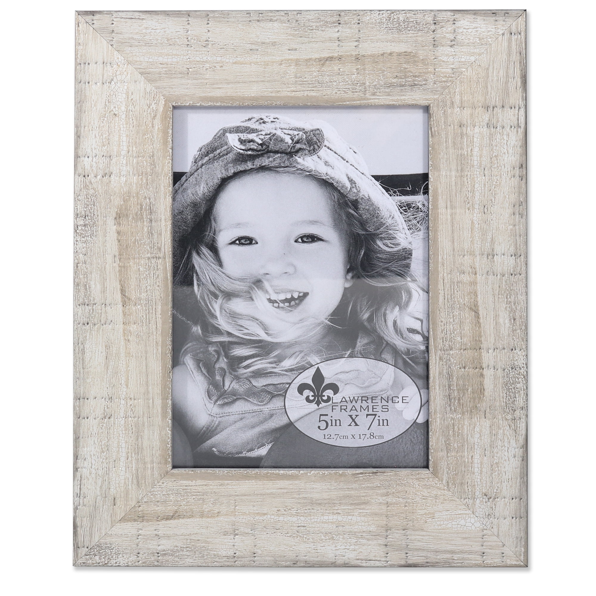 Lawrence Frames 5x7 Weathered Pearlized Maple Picture Frame Walmart