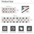 thumbnail image 3 of Yayeee Faucet Mat for Kitchen Sink 14.7" Diatomite Long Splash Guard Pad, Flowers Geometric Pattern, 3 of 7