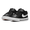 thumbnail image 2 of Nike Court Legacy Baby/Toddler Shoes Color: Black White Brown Size: 6 T, 2 of 5