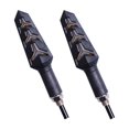 thumbnail image 5 of 4PCS Indicadores de motocicleta Colores Luces de señal de giro Indicadores de giro de motocicleta 12V 12 bombillas LED para motocicleta Moto Scooter Quad Cruiser Off Form, 5 of 5