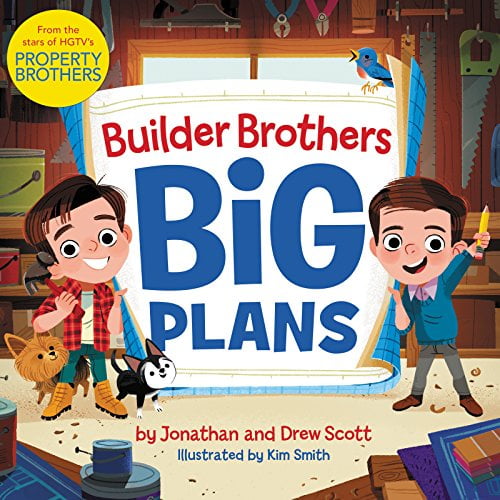 Pre-Owned Builder Brothers: Big Plans (Hardcover) 0062846620 9780062846624