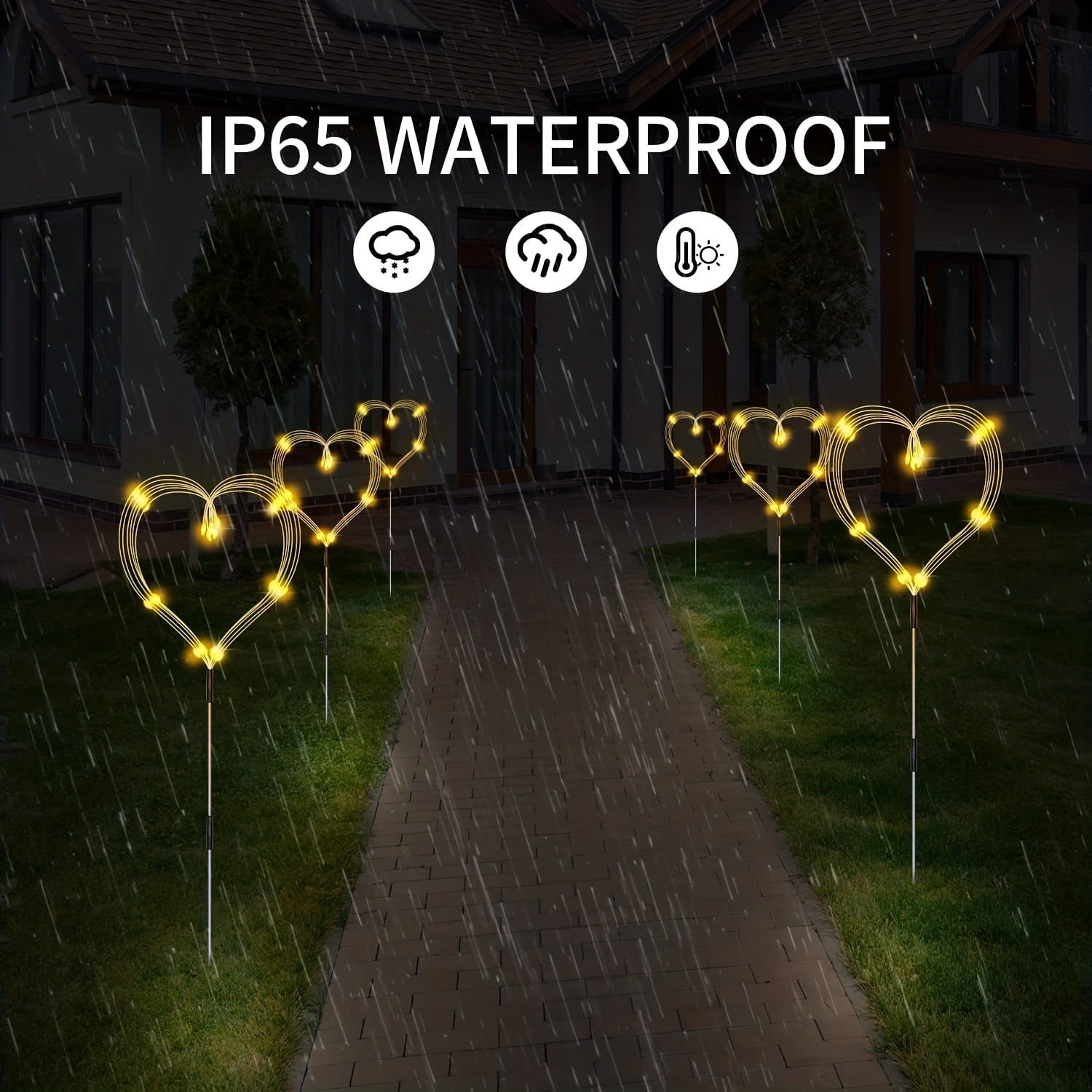 90/150/200 LED Solar Fireworks Lights Outdoor Waterproof Solar Garden Light With 8 Lighting Modes DIY Lawn Lamp For Yard Pathway Decor
