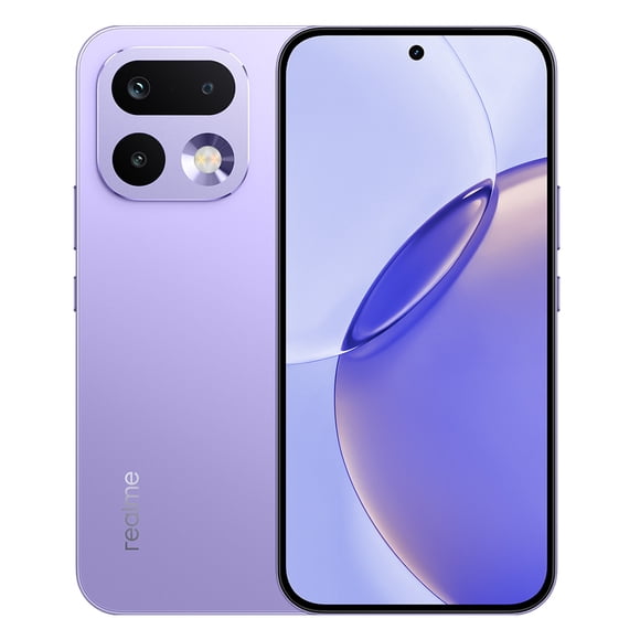 Realme 16 Pro 5G 12GB RAM 512GB ROM Teléfono Inteligente Liberado, Cámara LumaColor 200MP, Dimensity 7300 Max, Carga 80W, Violeta