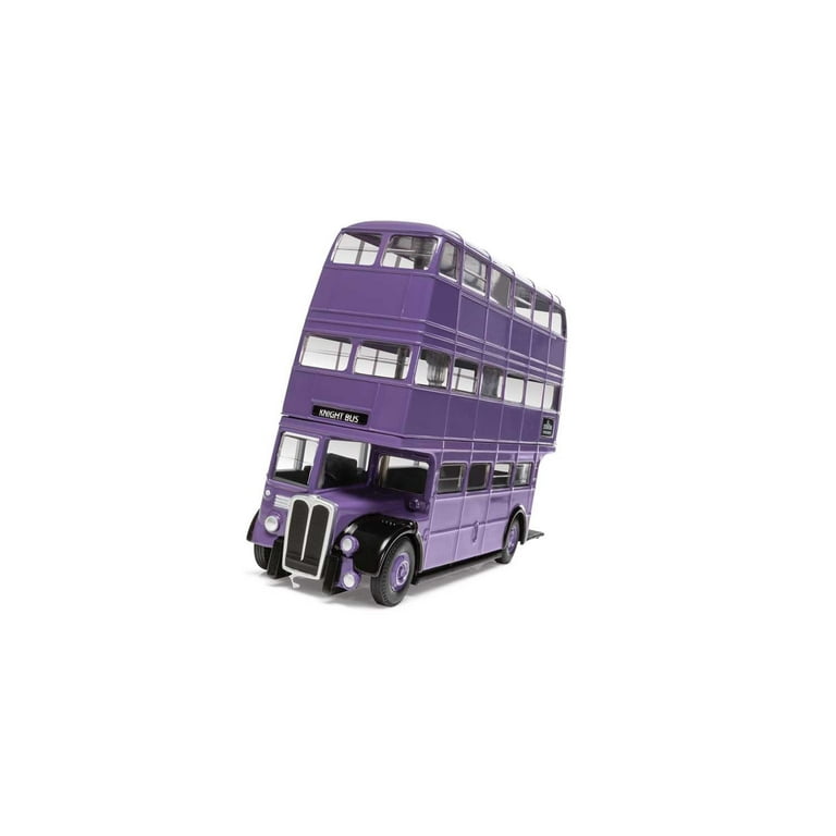 Purple triple decker bus cheap