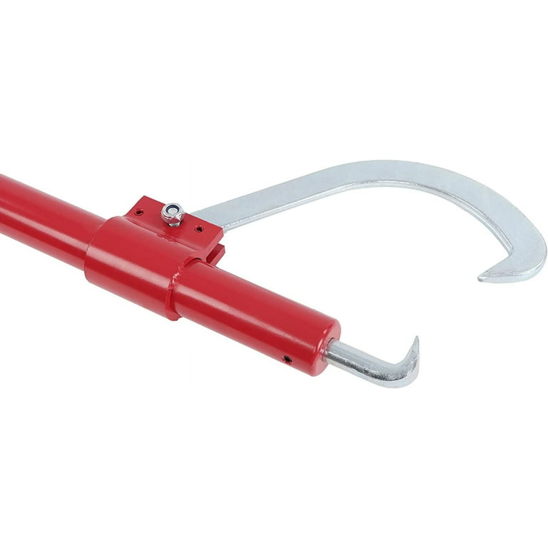 Cant Hook/Steel Cant Hook Logging Tool Log Roller Tool - Retractable 15  Inch Opening Felling Log Roller Tool (Cant Hook 48)