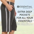 thumbnail image 6 of Athletic Shorts for Men - Men's Basketball Shorts - Sports Shorts for Workout, Gym, Running, 6 of 9