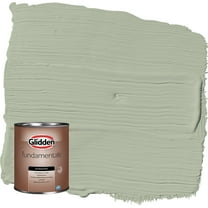 Glidden Fundamentals Light Sage / Green Flat Exterior Paint, 1 Quart