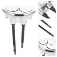 Gong 1 Set Dual Toilet Tank Buttons Push Flushing Button Toilet Water