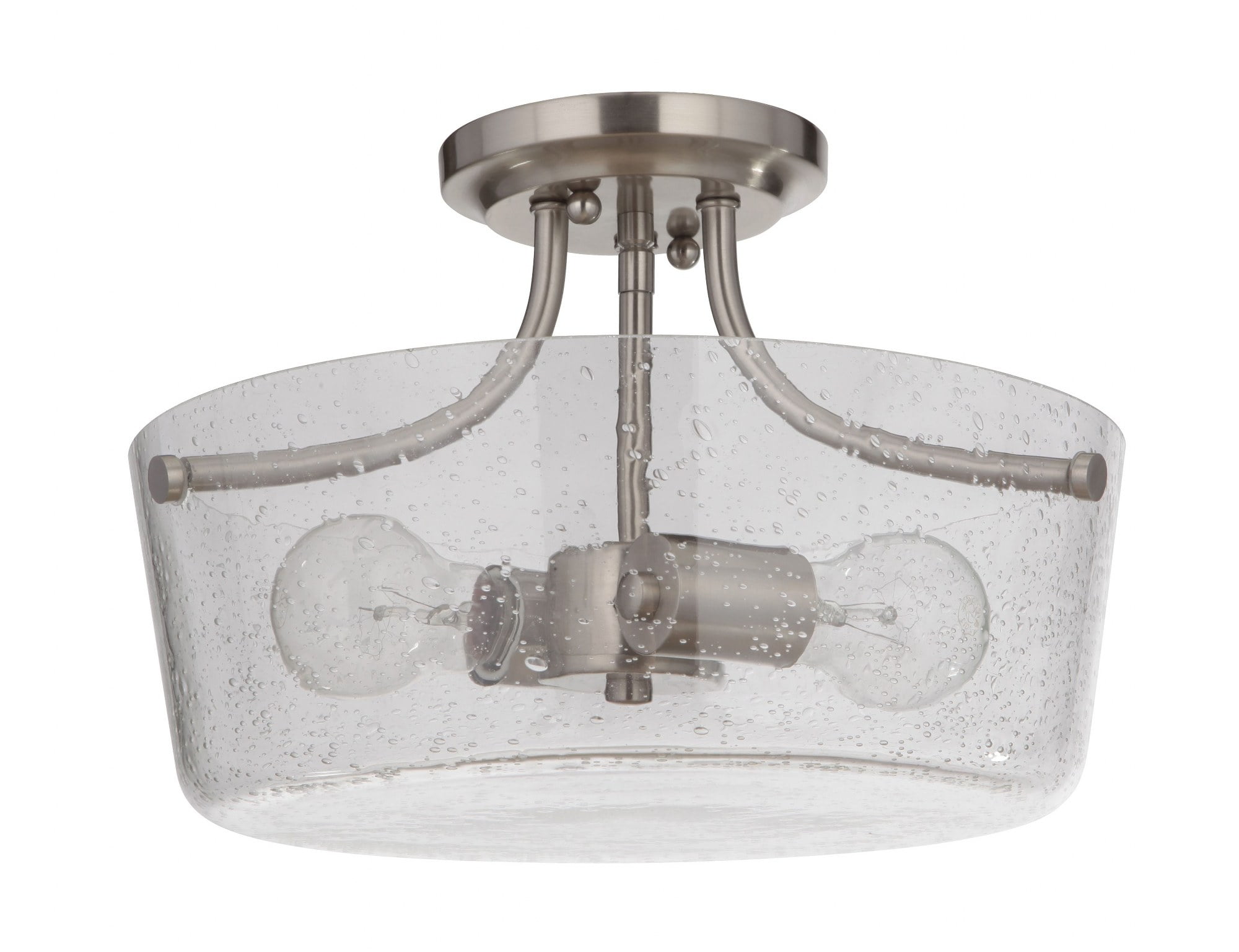 Craftmade Lighting - Two Light Semi Flush Mount - Ceiling Lighting - Tyler - Two