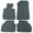 Grey, variant on Ikon Motorsports Compatible with 07-13 BMW E92 Logo 3-Series OE Factory Style Black Nylon Carpet Car Floor Mats Front Rear