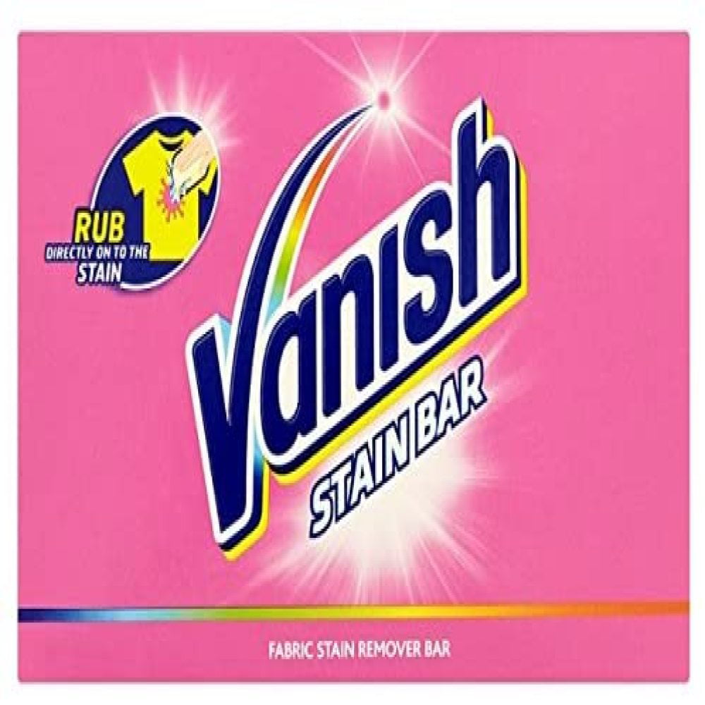 Vanish Stain Remover Bar Rub Directly On To The Stain 75 g Pack Of 12