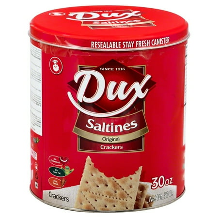 Pack of 12, Dux Saltines Original Crackers, 30 oz