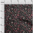 thumbnail image 2 of oneOone Velvet Black Fabric Asian Suzani Sewing Craft Projects Fabric Prints By Yard 58 Inch Wide, 2 of 5