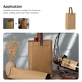 thumbnail image 6 of CIMAXIC Khaki Wine Bottle Bags Reinforced Handles for Better Protection 2Pcs, 6 of 6
