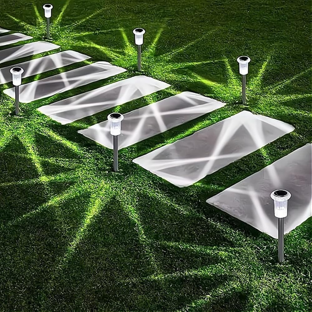 Solar Pathway Lights Outdoor – Waterproof Warm White LED Landscape Lighting for Yard, Garden, Driveway, Walkway, Patio, Lawn, Path (6)