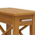 thumbnail image 4 of Simpli Home Kitchener Solid Wood Narrow Side Table in Light Golden Brown, 4 of 5