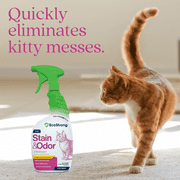 EcoStrong Enzymatic Cat Stain & Odor Remover, 32 oz Sprayer