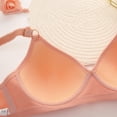 thumbnail image 3 of Zpanxa Bras for Women Plus Size Wireless Bra with Wide Adjustable Straps Back Closure Smooth Cups and Front Floral Detail Everyday Wear, 3 of 8