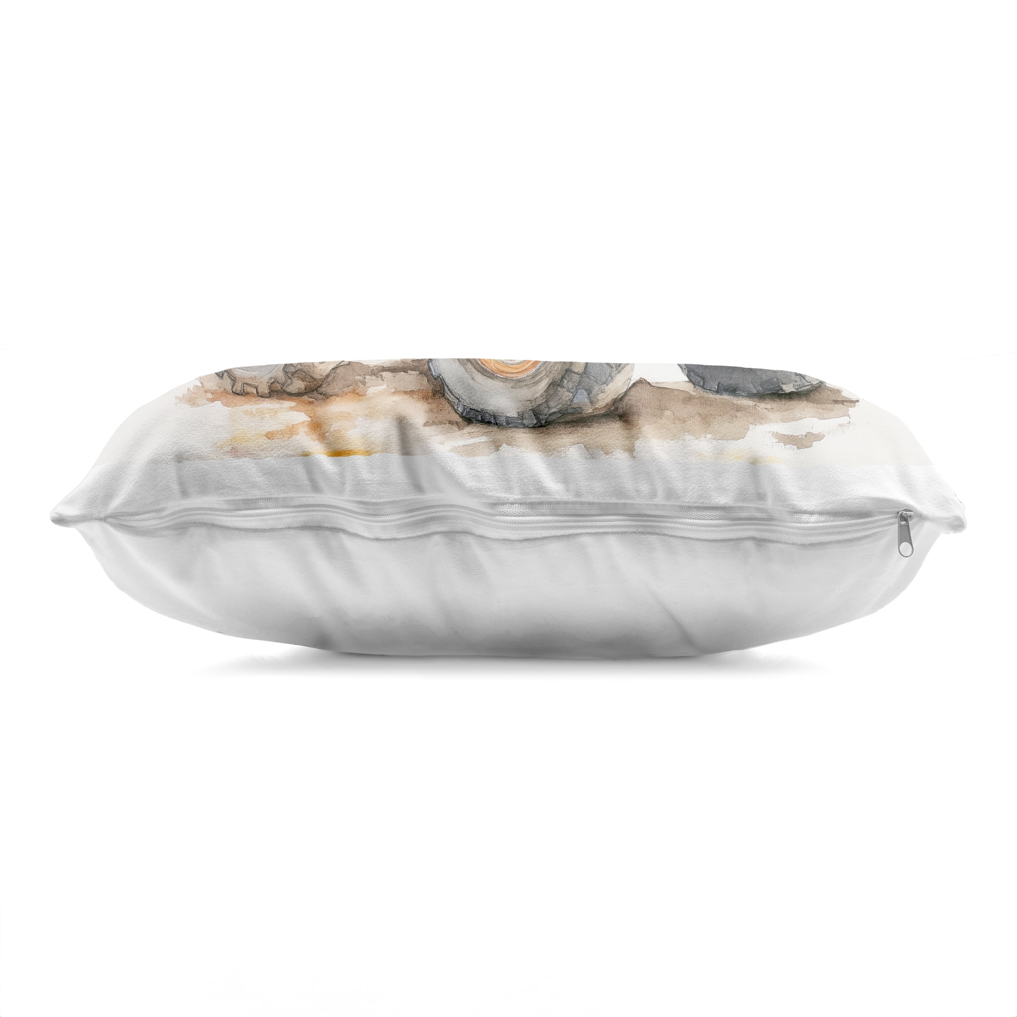 Stupell Industries Construction Truck Whimsicality Decorative Printed Throw Pillow, design by Steve Hunziker