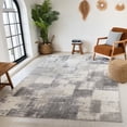 thumbnail image 1 of Rug Branch Jules Abstract Indoor Area Rug, Grey Beige, Modern - Living Room, Bedroom, Dining Room, and Kitchen, 1 of 5
