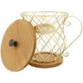 thumbnail image 2 of Coffee Pod Holder for K Cups, Coffee Capsule Holder, K Cup Holders for Counter, Coffee Pod Storage Organizer Basket, K Pods Container, 2 of 8