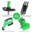 thumbnail image 2 of Cortacésped eléctrico Edger Lawn Mower 21V 3000mAh Lithium-Ion inalámbrico Weed Brush Cutter Kit Pod CACAGOO Cortadora de césped, 2 of 7