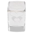 thumbnail image 4 of Figurine Decorative Ornaments Desktop Housewarming Gift Transparent 5x5x8cm Simple Artistic Design 1Pack, 4 of 5