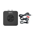 thumbnail image 3 of Seitruly Receptor transmisor 2 en 1 compatible con Bluetooth 5,0, sistema estéreo doméstico recargable, adaptador de sonidos, electrónica de Cables de audio/vídeo, 3 of 6