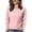 52#Pink, variant on Women's Turtleneck Sweaters Fall Fitted Long Sleeve Pullover Sweater Ribbed Knit Basic Tops Army Green L