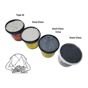 Sarco Multi Glaze Putty Type M - 1 Gallon - Window Glazing Putty - Adheres to Wood Sash and Door - Modern Glazing Compound