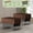 Walnut 47.2in, variant on Folding Conference Room Table with Wheels, Narrow Mobile Training Tables for 6-12 Person, Modular Meeting Seminar Desk for Office (Oak 47.2in 6)