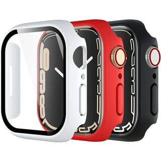 atFoliX 3x Screen Protector compatible with Apple Watch SE 44mm  clear&flexible Protector Film