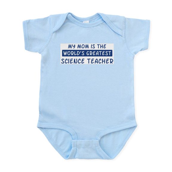 CafePress - Science Teacher Mom Infant Bodysuit - Baby Light Bodysuit, Size Newborn - 24 Months