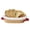 Grey, variant on Cotton Rope Bread Basket with Liner & Leather Handles, Oval Bread Storage Basket for Kitchen, Serving Basket for Homemade Bread, Rolls and Pastries