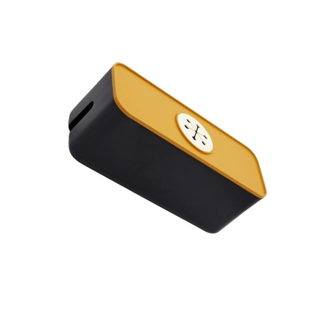 Caja de almacenamiento para cables, contenedor de toma de corriente, mano de obra fina, tamaño compacto, organizador de gran capacidad, Almacenamiento y organización del hogar Negro+Amarillo Advancent HA080187-03