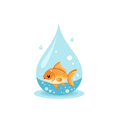 thumbnail image 6 of cartoon Goldfish Theme Stickers, Waterproof Goldfish Theme Sticker for Water Bottle Laptop Phone Cases Planner Skateboard Luggage Helmet Party Favor Decor, Ideal for Adults Teens Teacher Rewards, 6 of 9