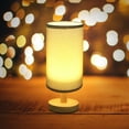 thumbnail image 3 of OULII Small Desk Lamp Cute Wood Warm White 1Set Night Light, 3 of 5