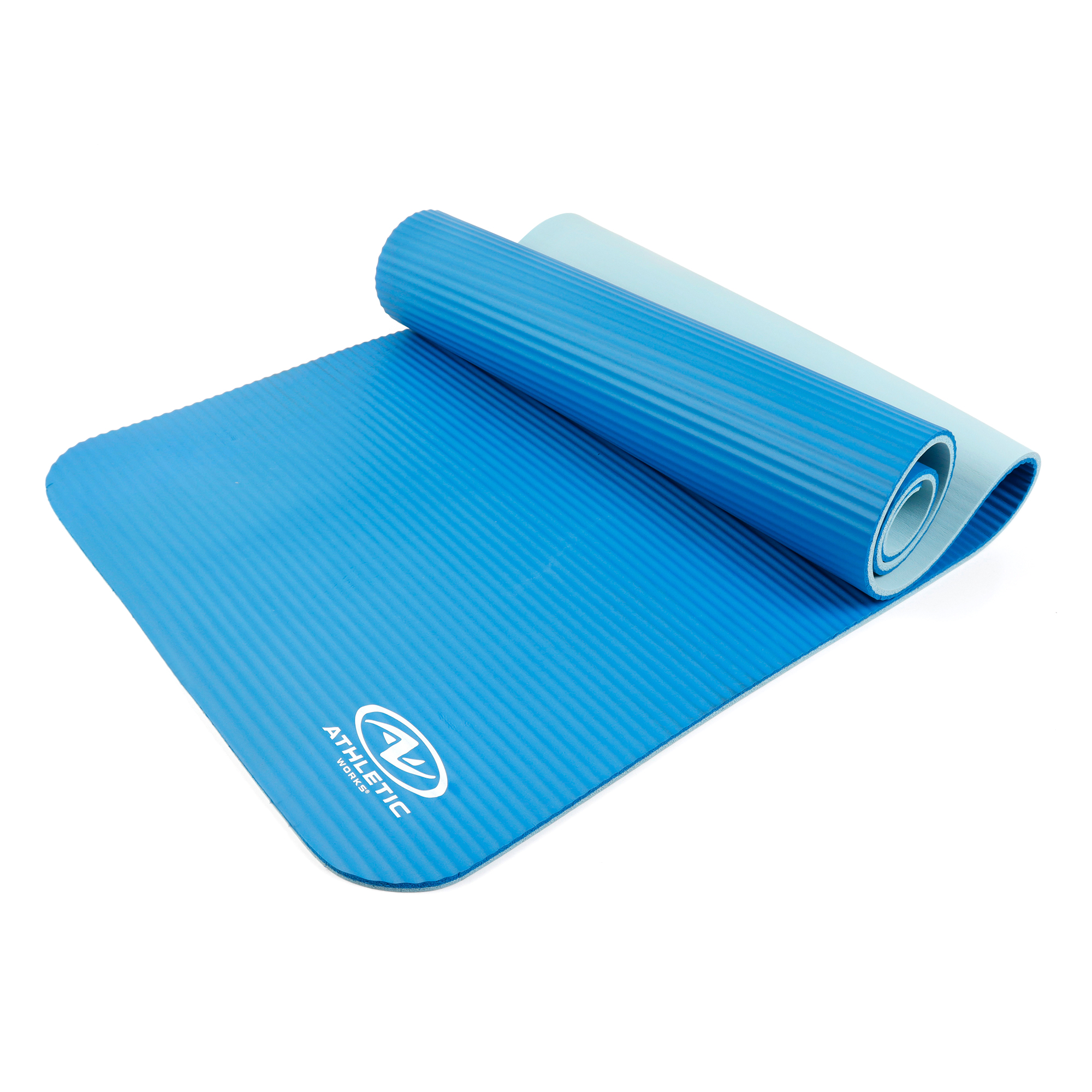 Athletic Works Fitness Mat, 72 x 24 Inches, 10mm Padding photo 8