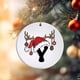 thumbnail image 5 of Adornos navideños, adornos navideños, regalos navideños, adorno con nombre y letra, adorno con inicial familiar, adorno personalizado, adorno navideño con nombre familiar, etiqueta acrílica para regal, 5 of 9