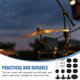 thumbnail image 2 of Set of Drum Set Cymbals Felt Pads Set Anti-skid Drum Set Felt Cushions Accessory, 2 of 6