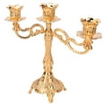 thumbnail image 3 of Candlestick,European Style Classic Metal European Candlestick European Candelabra Enhanced Durability, 3 of 13