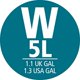 thumbnail image 2 of Brabantia 112645 Bote para Basura Newicon, Plata, 5 L, 2 of 5