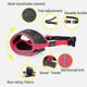 thumbnail image 4 of Muzzle For Dogs Muzzle For Soft Nylon Anti-barking And Chewing With Adjustable Loop In Breathable Me, 4 of 5