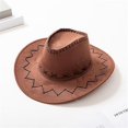 thumbnail image 3 of Visera de playa con sombrero de vaquero occidental para hombres y mujeres, 3 of 3