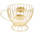 thumbnail image 1 of Coffee Pods Holder Cup Shape Coffee Capsules Organizer Iron Storage Basket, 1 of 7