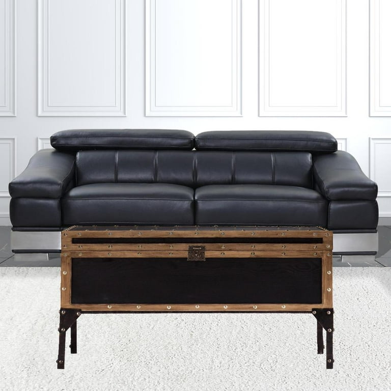 HomeRoots 402158 40 in. Manufactured Wood Metal Rectangular